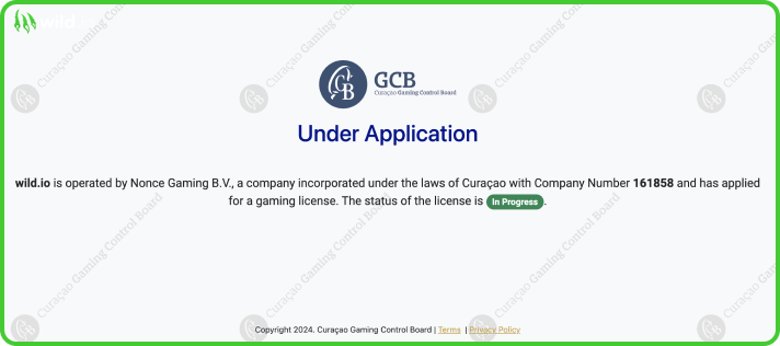 Wild.io Caino License GCB